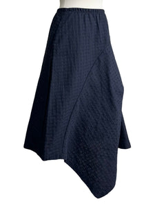 Porto HERRINGBONE ASYMETRICAL SKIRT