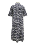Foil SHORT SLEEVE POPLIN DRESS PRINT