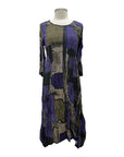 Shana CRINKLE LONG SLEEVE DRESS
