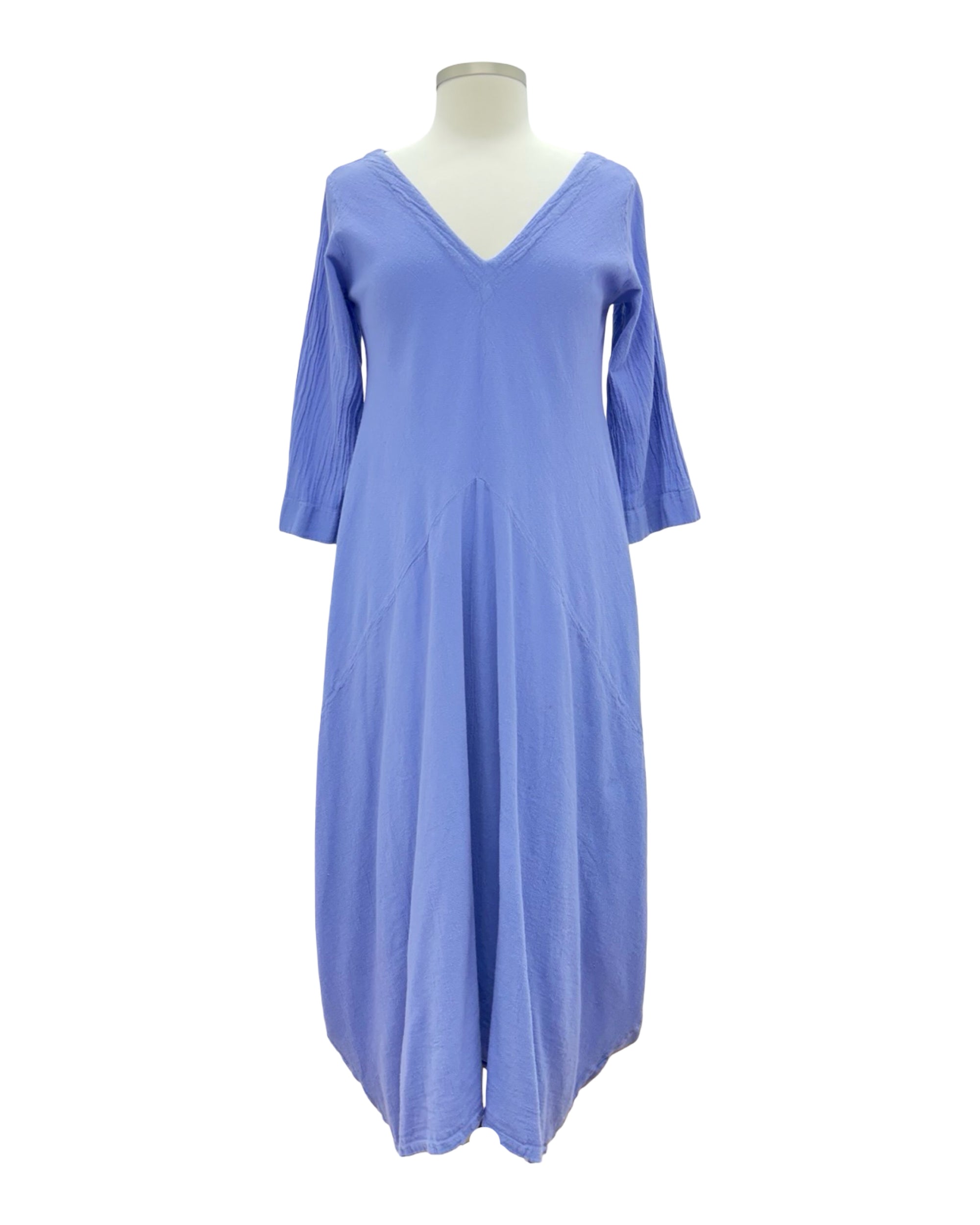 Oh My Gauze LONG SLEEVE V NECK BELLA DRESS