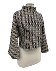 Bryn Walker JACQUARD WIDE SLEEVE TOP ANNA