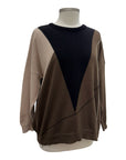 mSquare LONG SLEEVE CREW SWEATER
