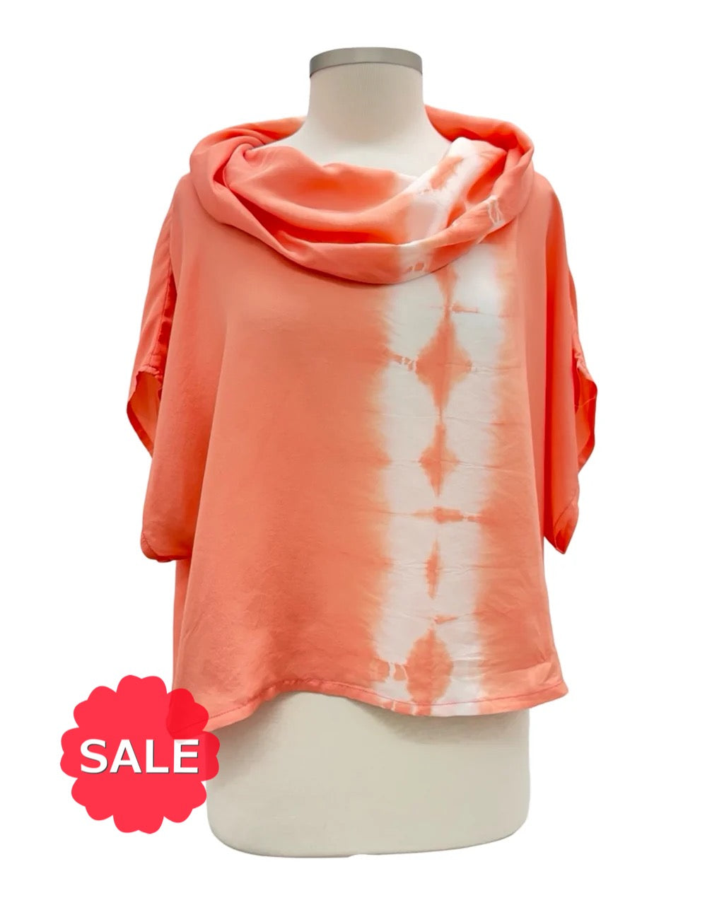 Artist &amp; Revolutionaries SHORT SLEEVE COWL PRINT TOP - Originally $225
