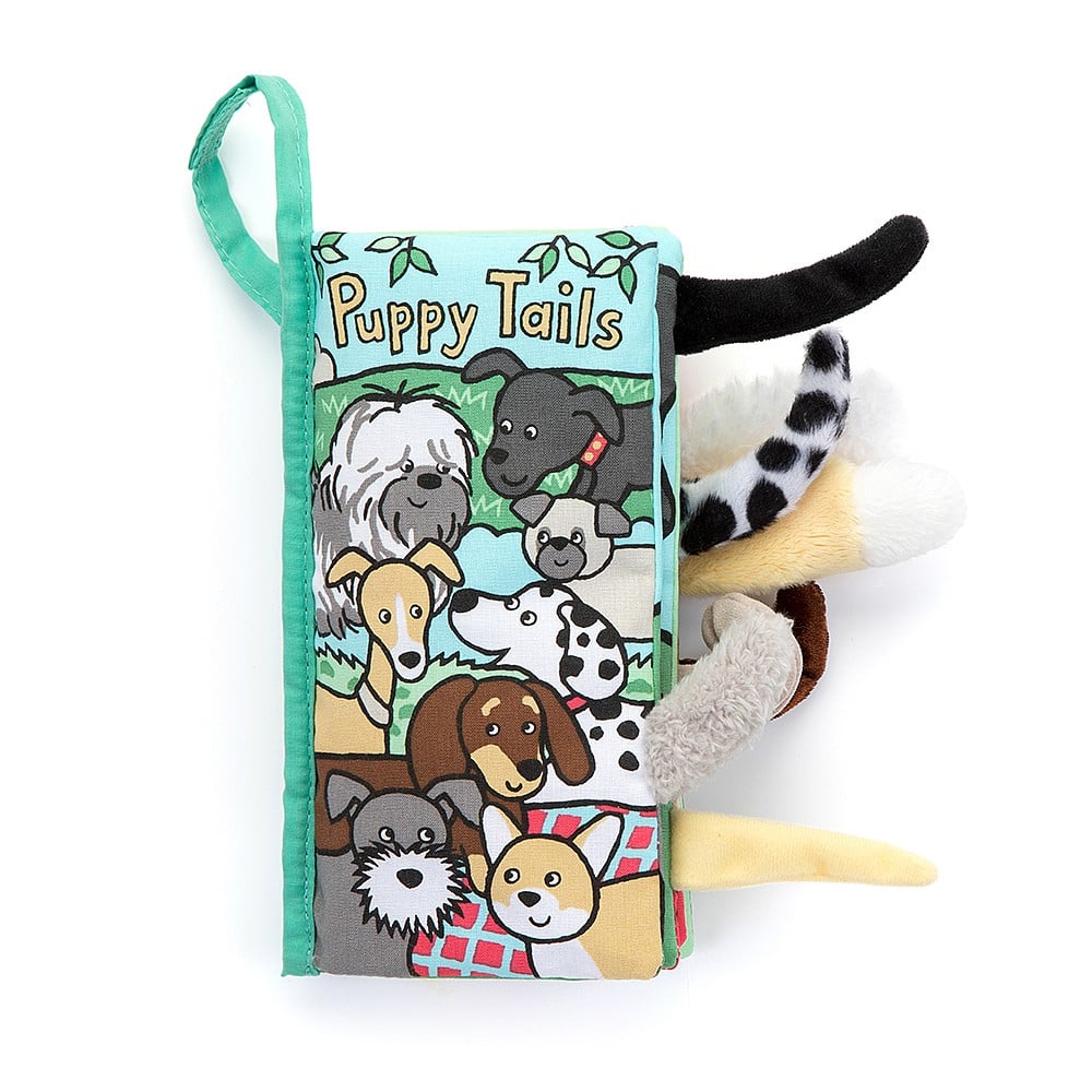 Jellycat TAILS BOOK PUPPY