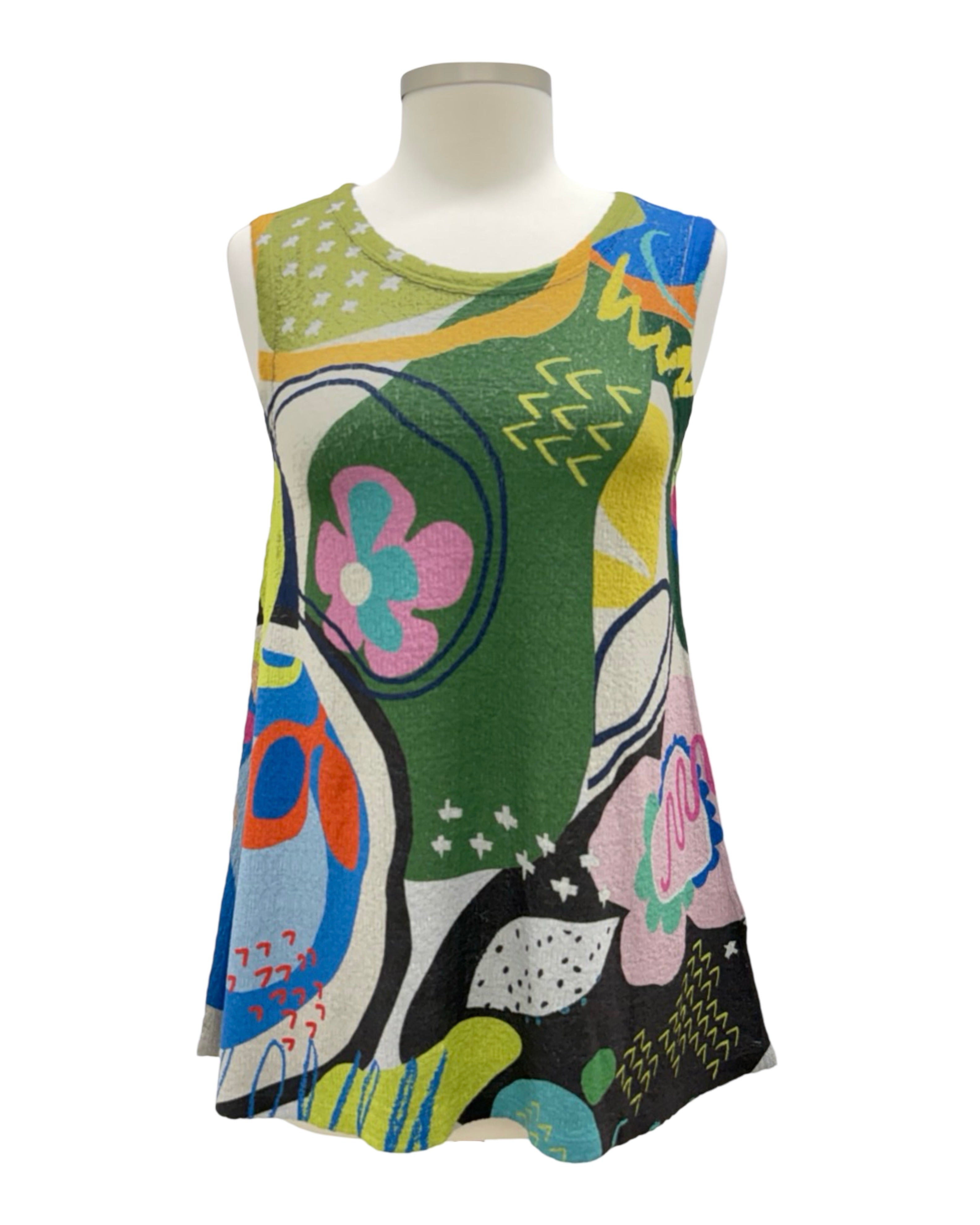 Inoah PUCKER TUNIC TANK – Marigold Clothing