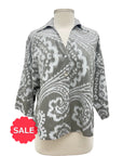 Blueberry BATIK KIMONO SHIRT - Originally $149