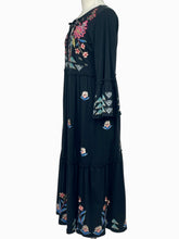 Load image into Gallery viewer, Johnny Was RUFFLE TIER KNIT DRESS GRIFFIN
