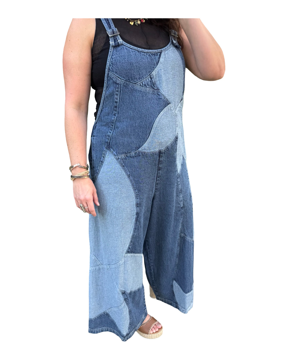 Cynthia Ashby TWO TONE OVERALL