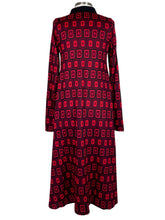 Load image into Gallery viewer, Alembika COLLAR SQUARE PRINT DRESS
