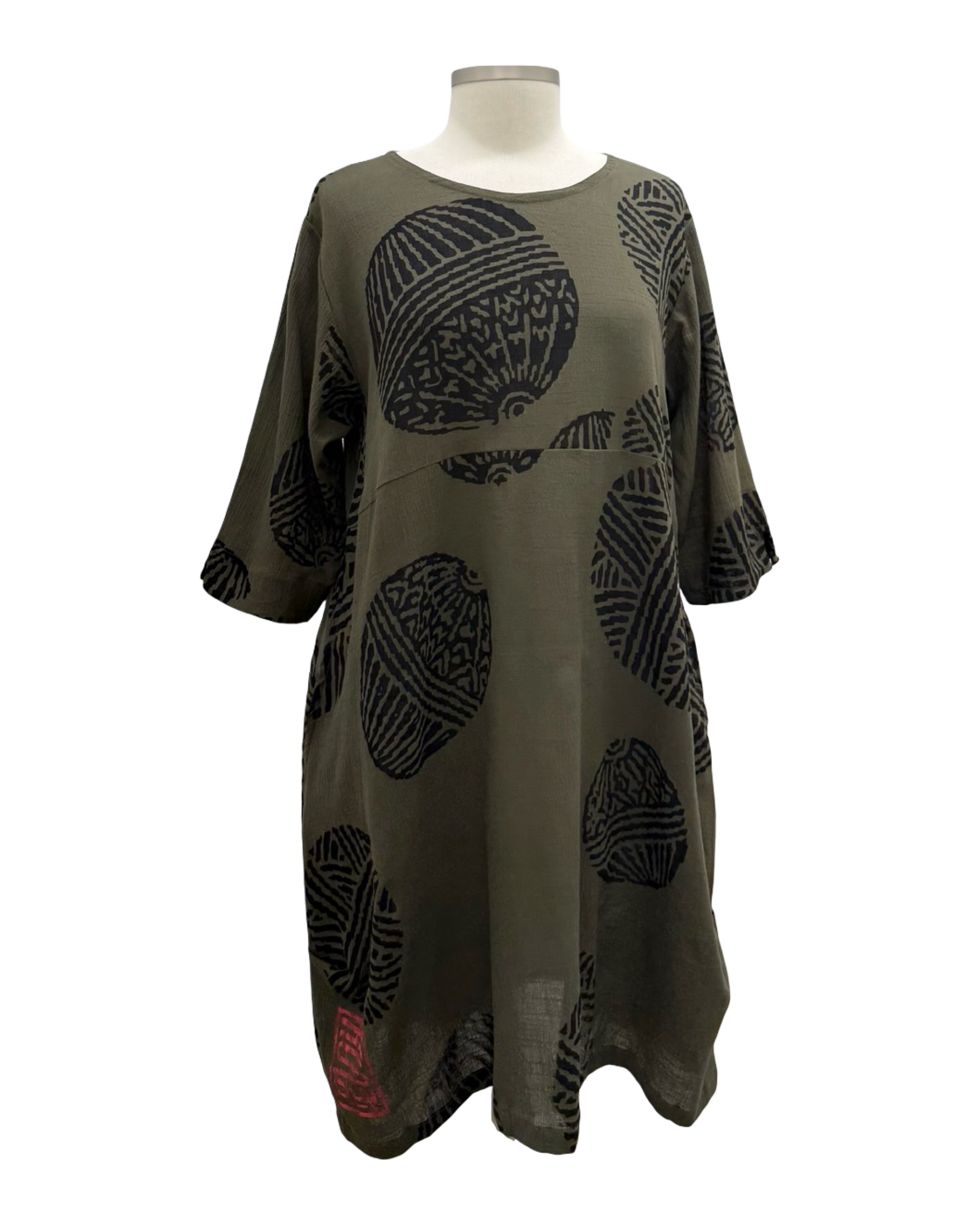 Yasuko ELBOW SLEEVE DRESS