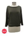 Michael Stars OFF SHOULDER 3/4 SLEEVE - ORIGINALLY $98