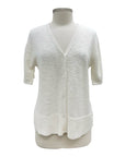 Foil SHORT SLEEVE KNITTY CARDIGAN