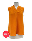 Shana V NECK TANK BLOUSE - ORIGINALLY $73