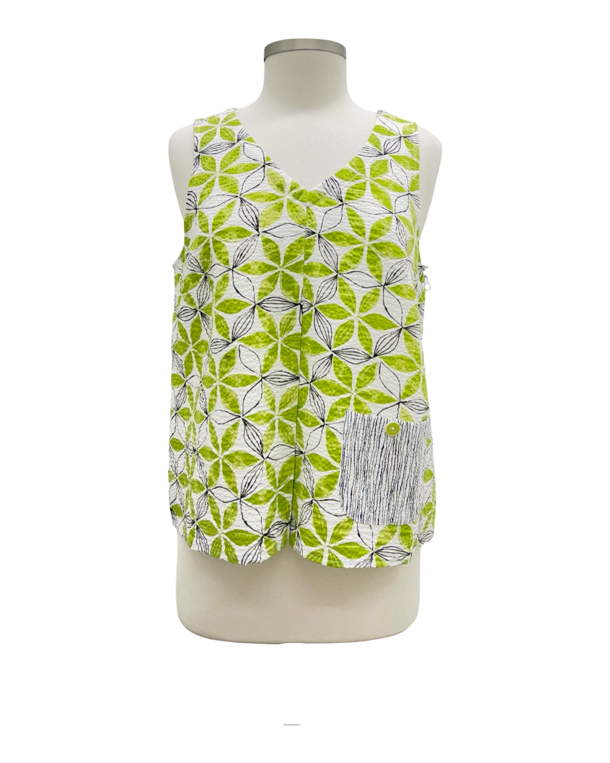 Habitat FLORAL MIX PLEAT TANK