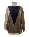 mSquare LONG SLEEVE CREW SWEATER