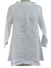 Load image into Gallery viewer, Cut Loose LINEN STAND COLLAR BLOUSE
