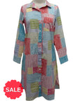 Habitat CAFE DRESS PATCHWORK - ORIGINALLY $109 🔵