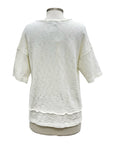 Chalet Beau Jours COTTON SLUB SEAM TOP MASON