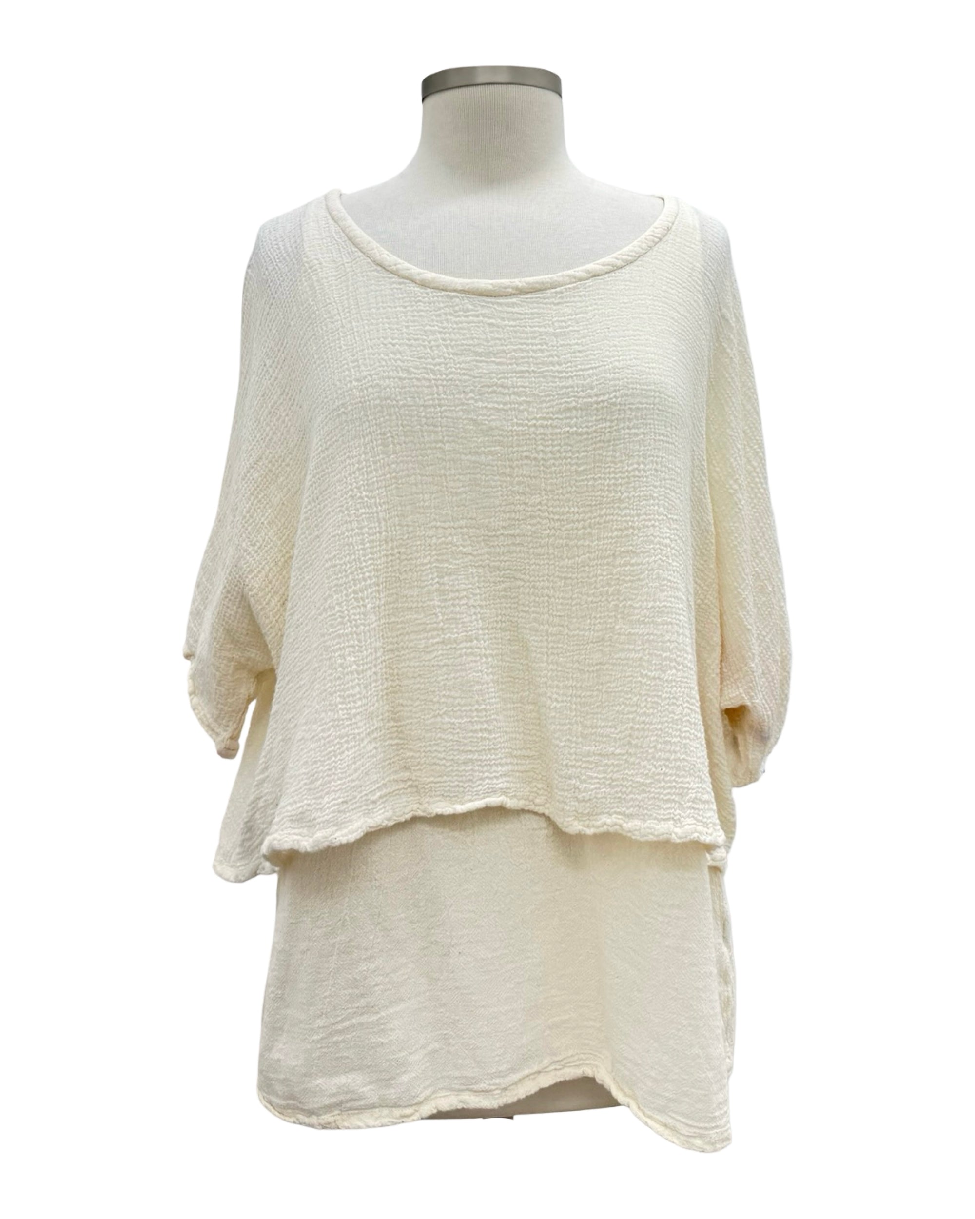 Oh My Gauze 2 PIECE 3/4 SLEEVE
