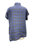 Chalet LINEN SHORT SLEEVE SEAM BLOUSE CALLY