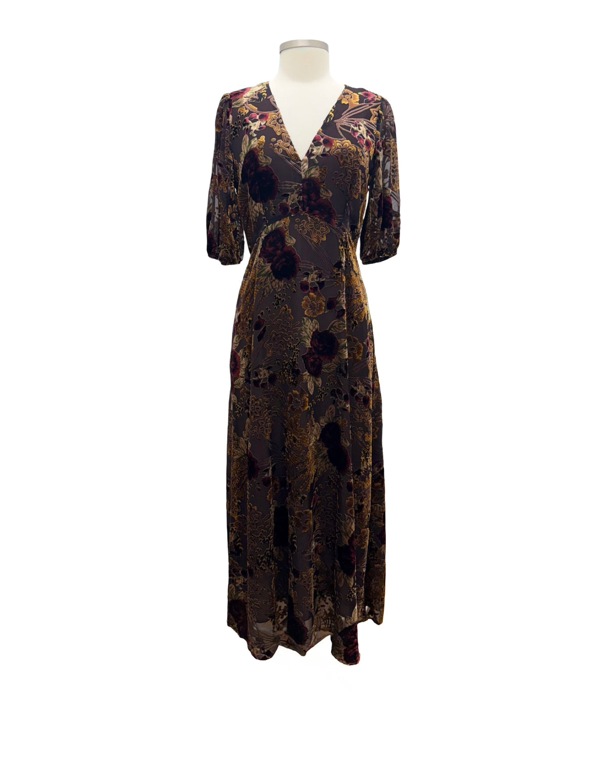 Johnny Was BURNOUT DRESS CINCO