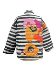 Shana PULLOVER PUFFER JACKET STRIPE