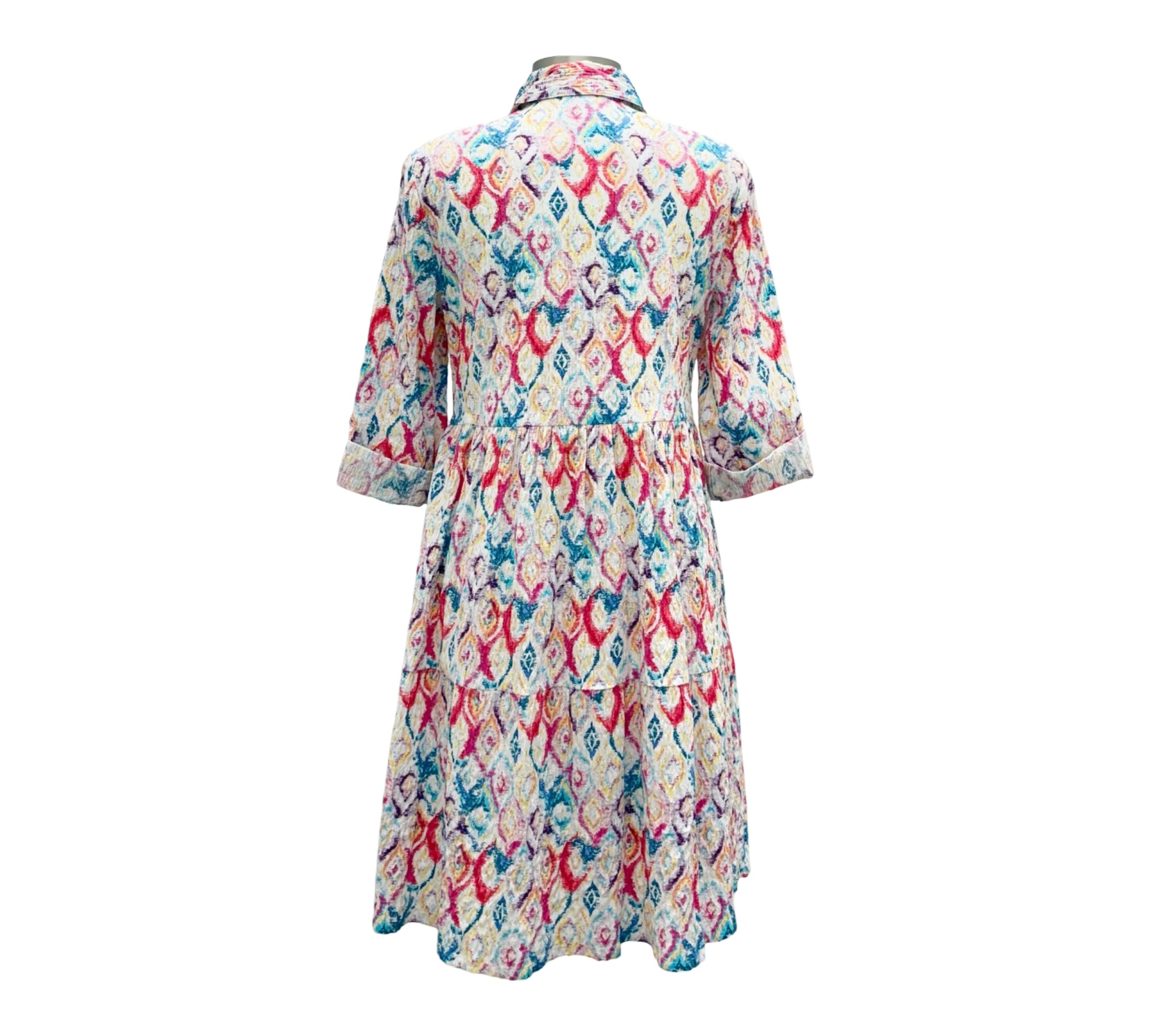 Habitat SHORT SLEEVE DIAMOND LANAI DRESS