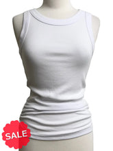 Load image into Gallery viewer, Michael Stars RIB RUSCH TANK - Originally $73
