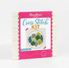 Load image into Gallery viewer, Hawthorn Handmade TREES STITCH CROSS STITCH KIT
