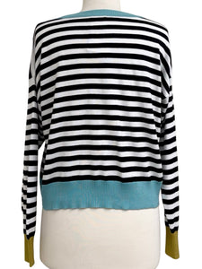 Planet STRIPE CREW SWEATER