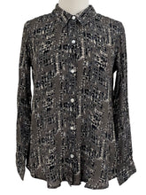 Load image into Gallery viewer, APNY DUAL PRINT COLLAR BLOUSE
