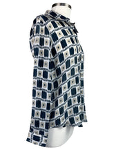 Load image into Gallery viewer, APNY COLLAR IKAT BLOUSE
