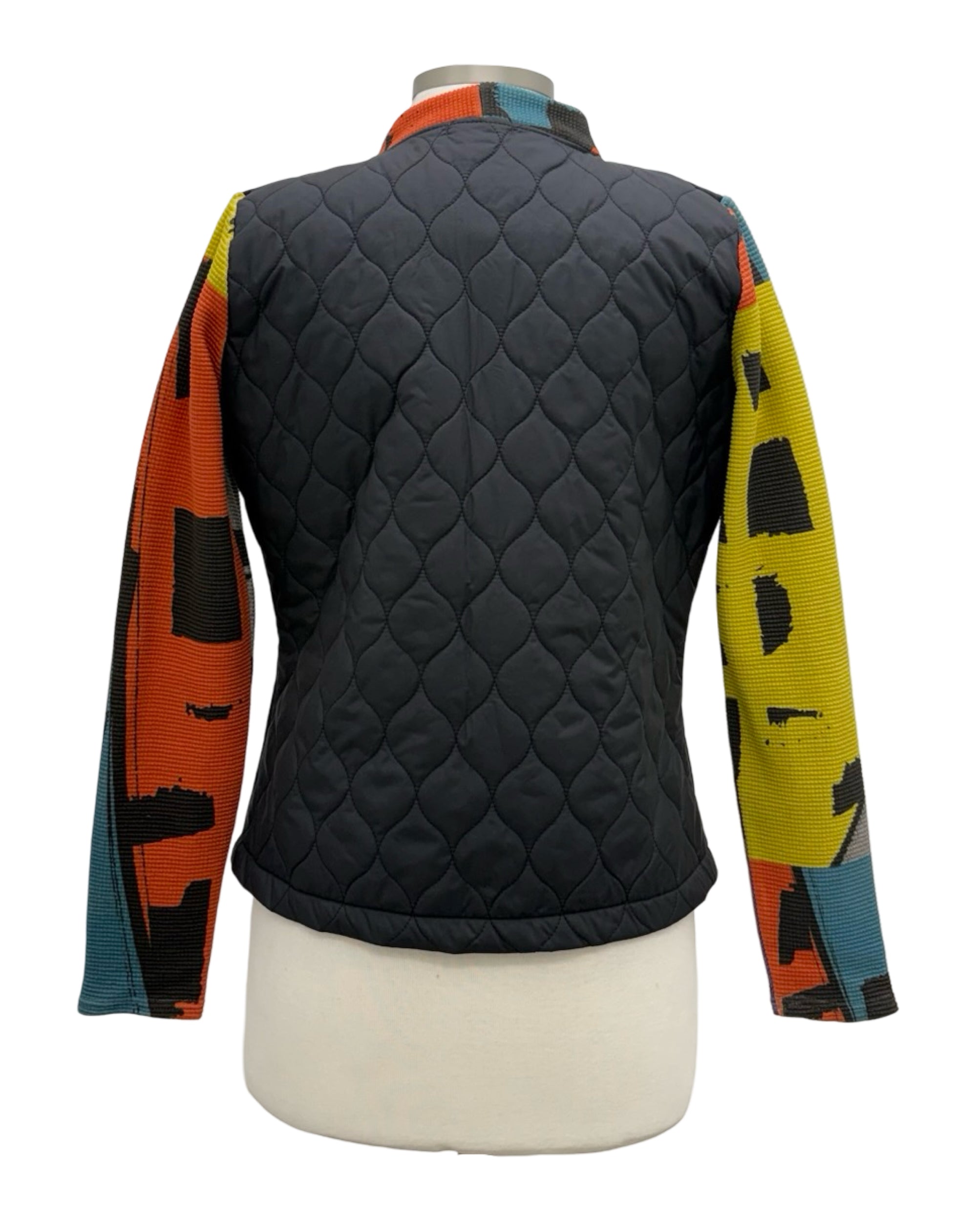 Andrea Geer 2 POCKET SHORT QUILT JACKET