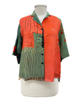 Three Potato BUTTON BLOUSE
