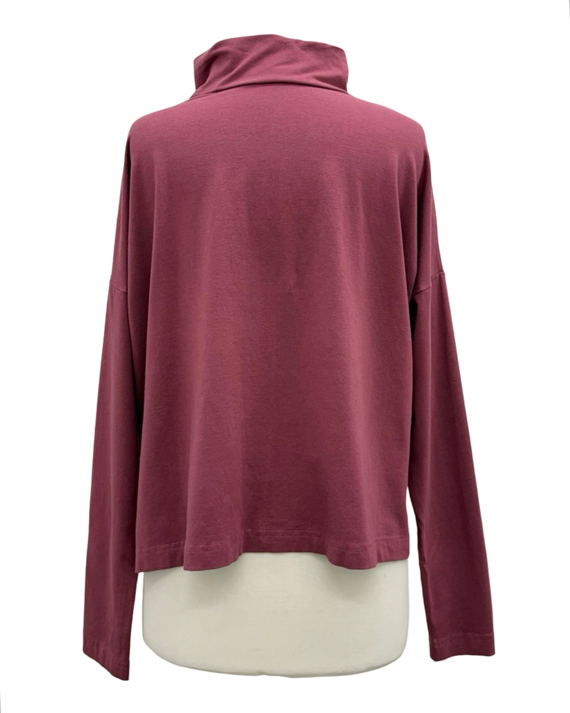 Bryn Walker CROP MOCK LONG SLEEVE TAOS