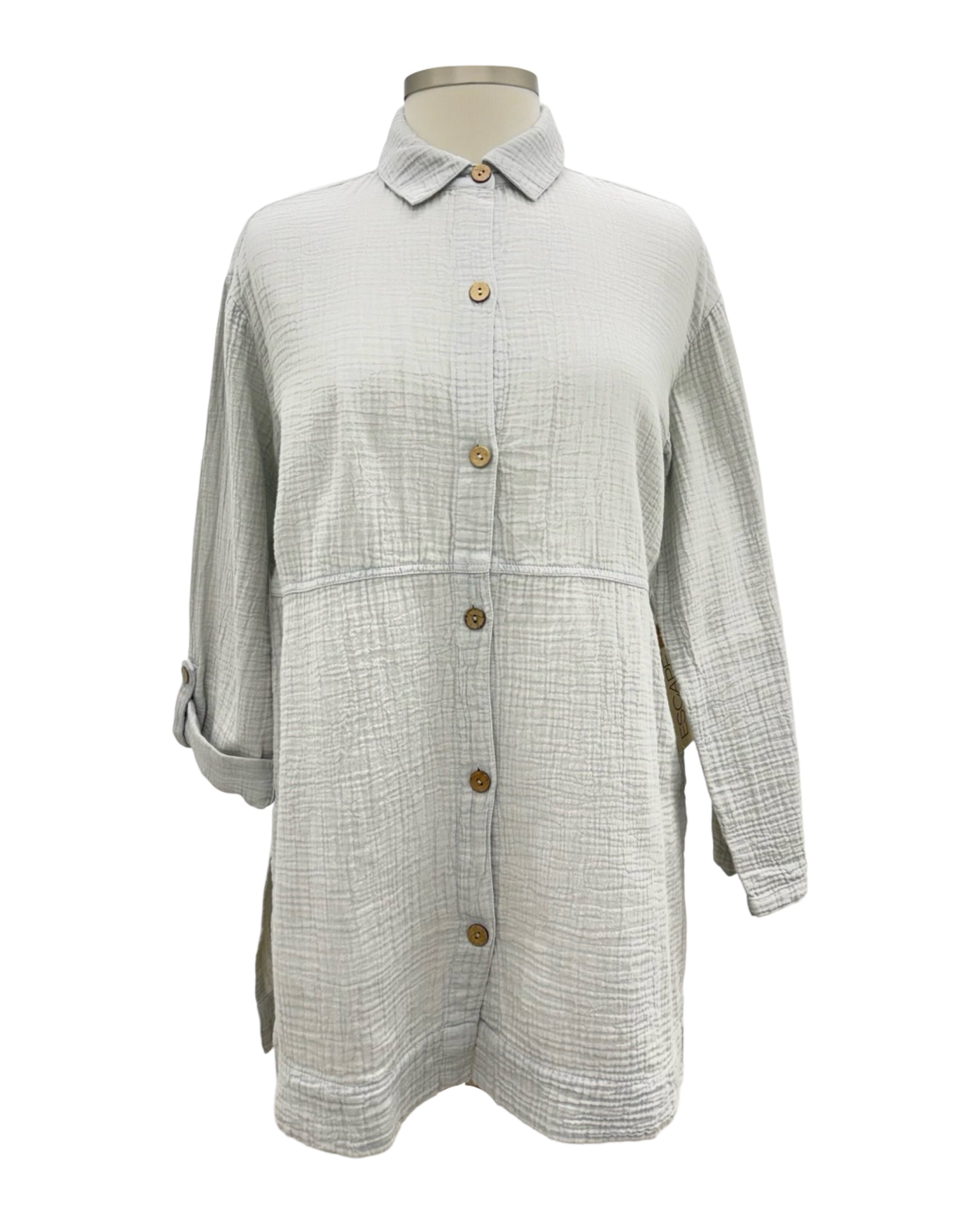 Escape by Habitat GAUZE BEACH SHIRT TUNIC