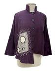 mSquare CORD PATCH POINT BLOUSE