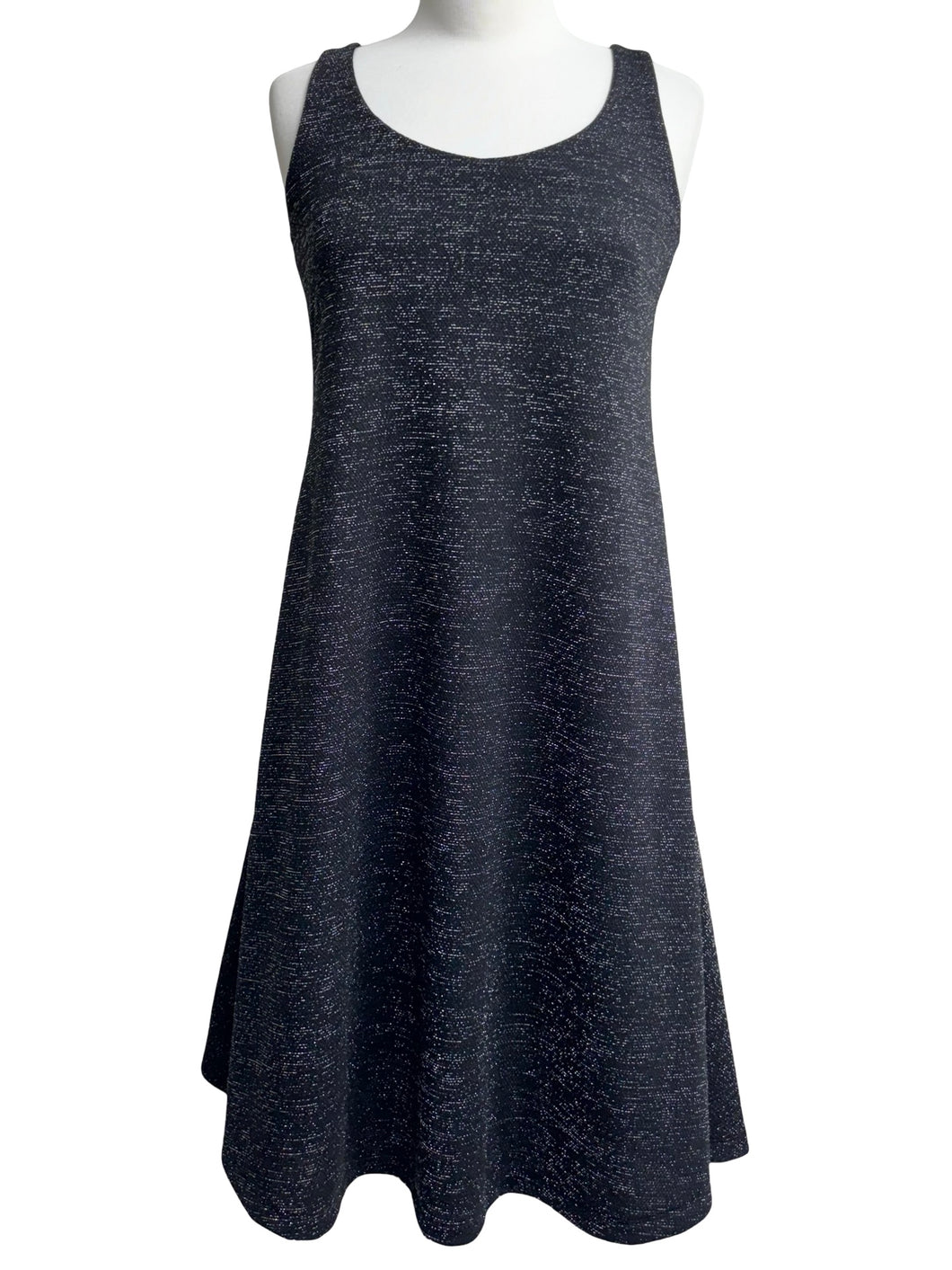 Sympli NU TANK DRESS METALLIC