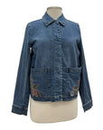 Habitat DENIM EMBROIDERED JACKET