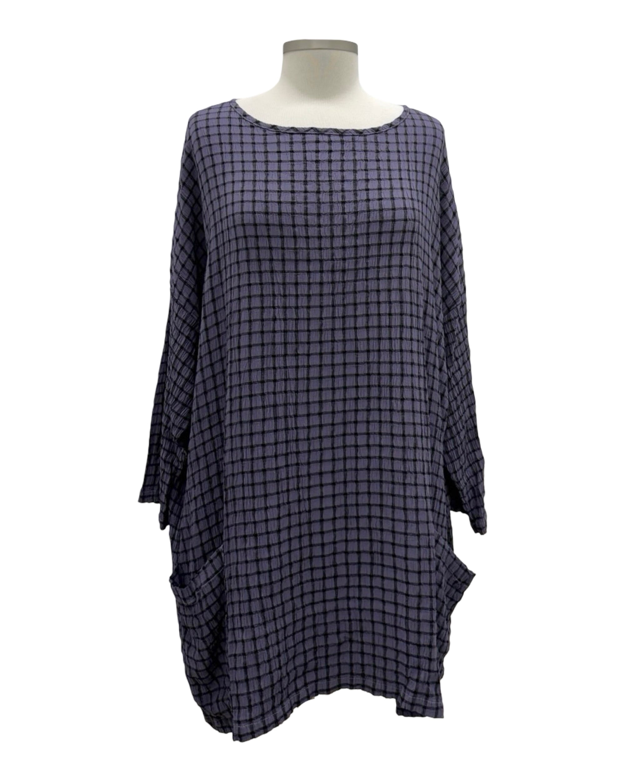 Cut Loose PLAID ONE SIZE TUNIC