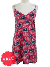 Load image into Gallery viewer, Print Fresh OSTRICH SATIN TANK DRESS - Originally $129

