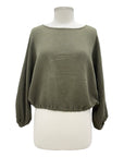 Bryn Walker GAUZE CROP SHIRT GIANNI