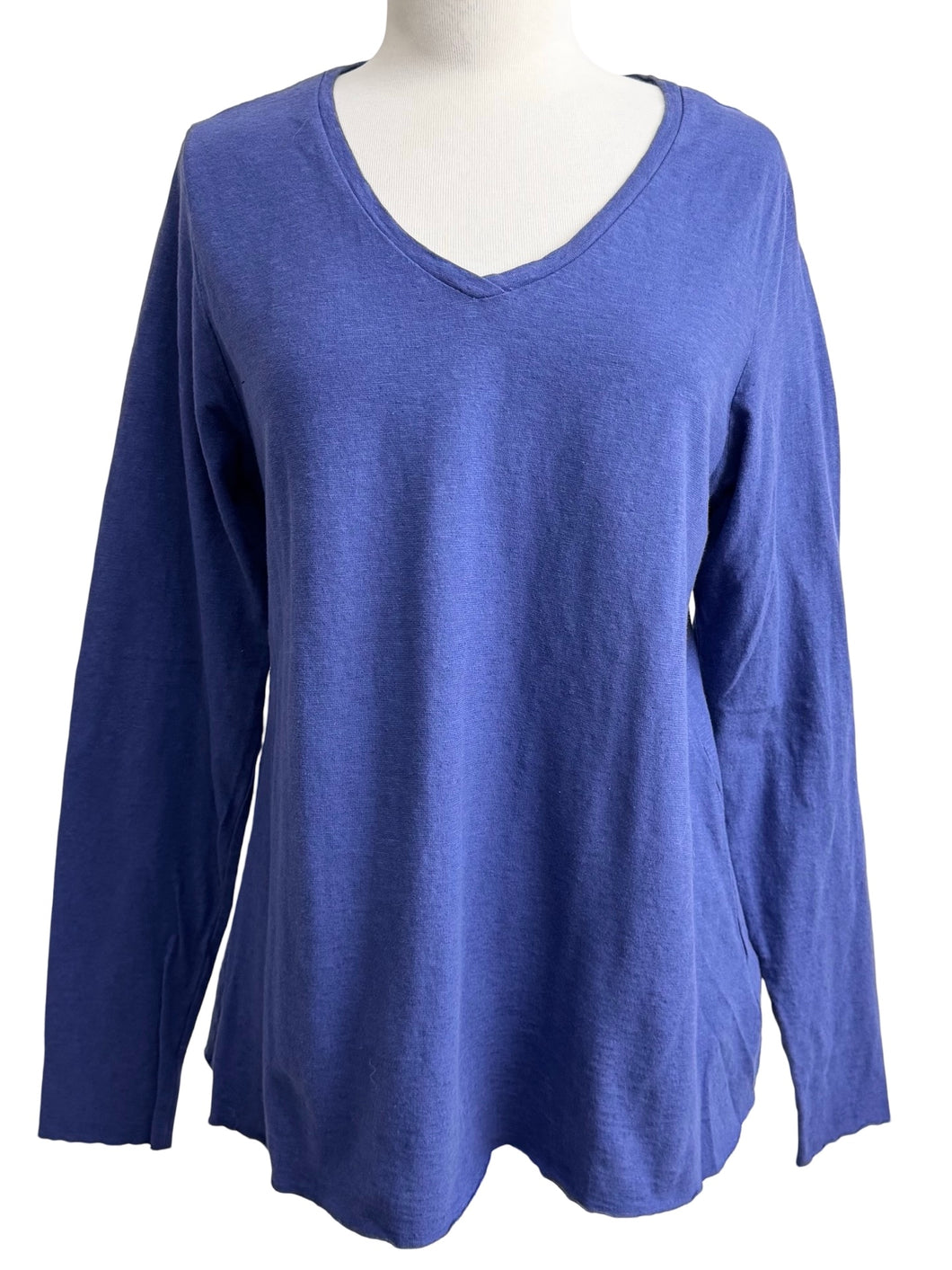 Cut Loose V NECK ALINE TEE - Originally $89 🔵
