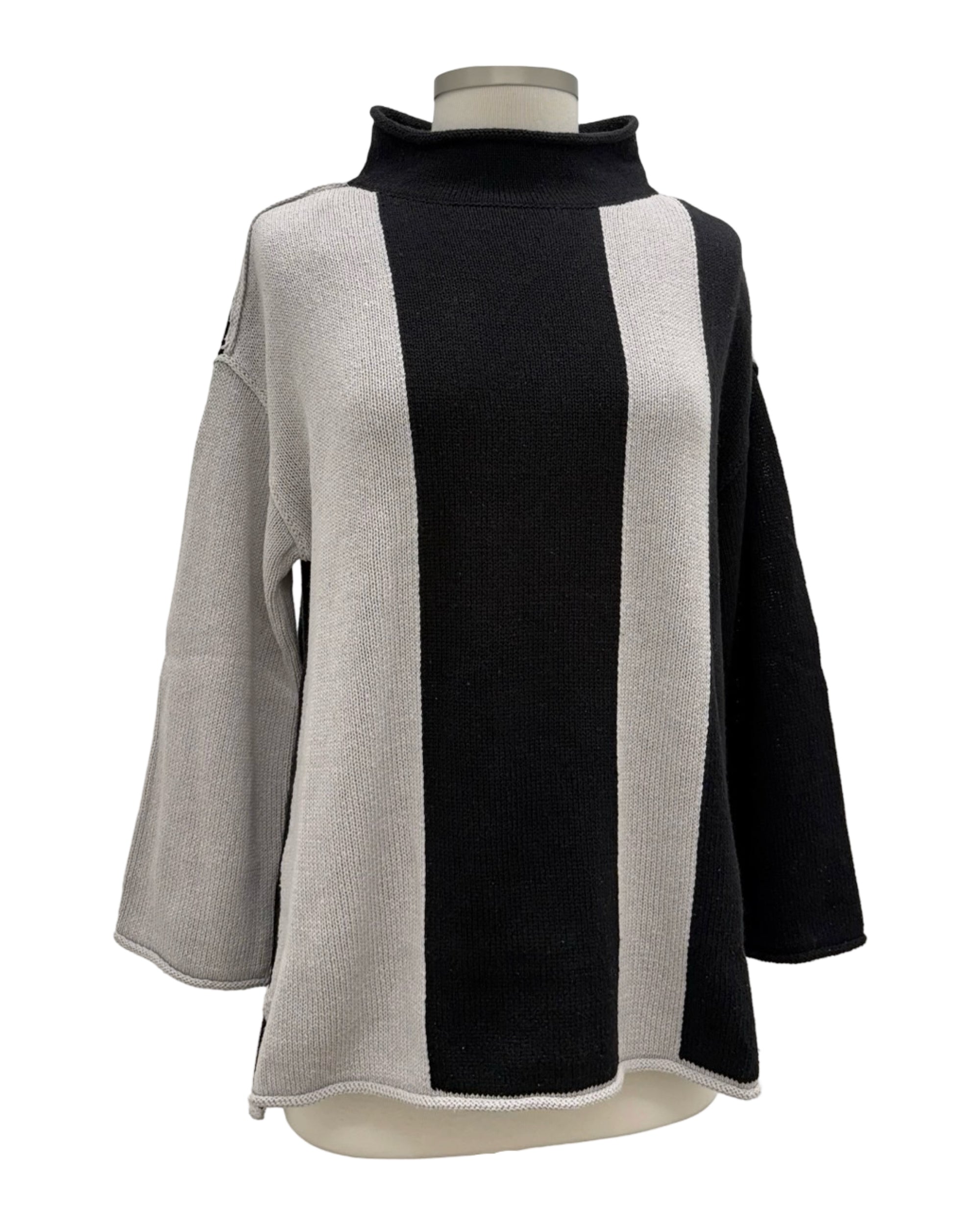 Olivia by Habitat VERTICAL PANEL TUNIC SWEATER