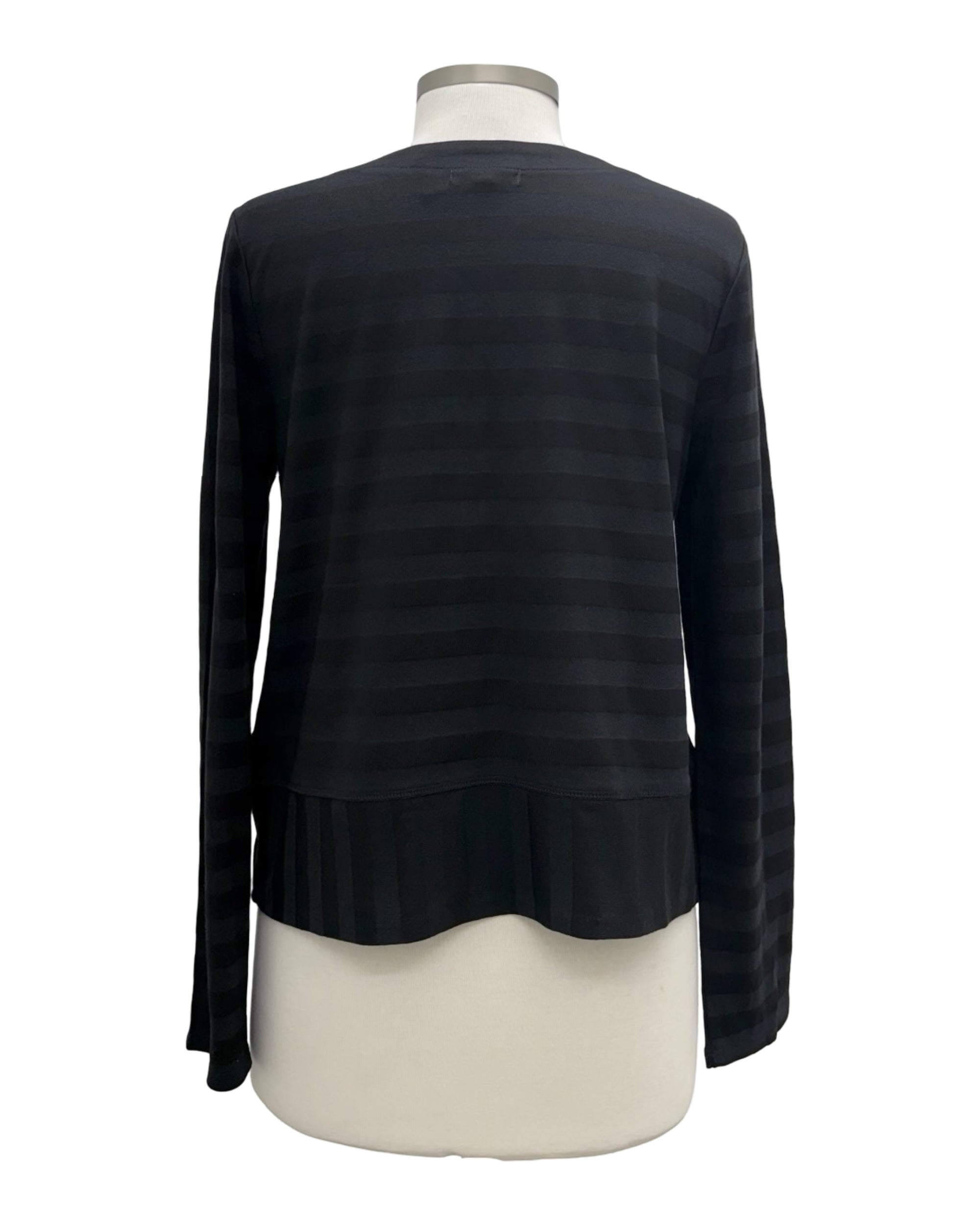 Habitat V NECK SHADOW STRIPE SEAM TEE