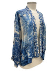 Market of Stars DELFT PRINT CROP JACKET