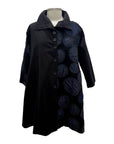 M Squared LONG DOTS FUNNEL JACKET