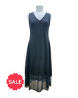 Kozan MESH PRINT V NECK TANK DRESS MOANA - Originally $219