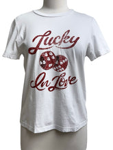 Load image into Gallery viewer, Michael Stars LUCKY IN LOVE TEE
