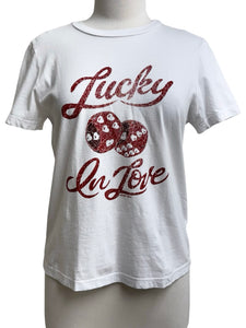 Michael Stars LUCKY IN LOVE TEE